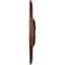 Ekena Millwork Richmond Ceiling Medallion (Fits Canopies up to 2 5/8"), 18"OD x 1 3/8"P, Burnished Mahogany Crackle CM18RIBMC - alternate 3
